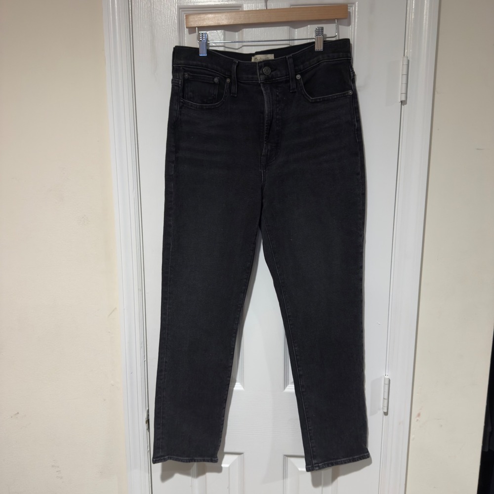 Madewell The Perfect‎ Vintage high-rise black denim jeans Size 29